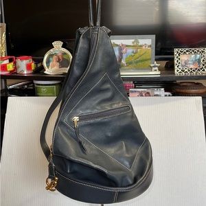 Authentic Loewe Anton Leather Backpack